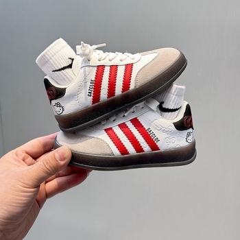 Dexun dječje sportske tenisice, unisex, svakodnevne casual, PU gornji dio, gumeni đon, Velcro zatvaranje, za uzrast 7–16 godina, proljeće 2025 izlazak