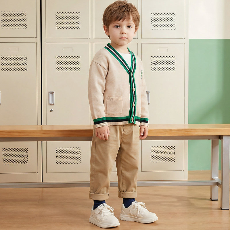 Dječje casual tenisice s gornjim dijelom od mikrovlakana, potplat od reciklirane gume, zatvaranje na Velcro, vodootporne i protuklizne, unisex