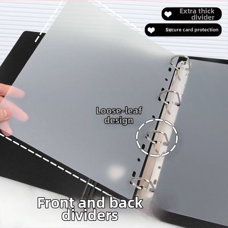 Fotoalbum s odnímateľnými stranami pre deti, PP obal, voľná väzba, tlačené logo, prispôsobiteľné spracovanie