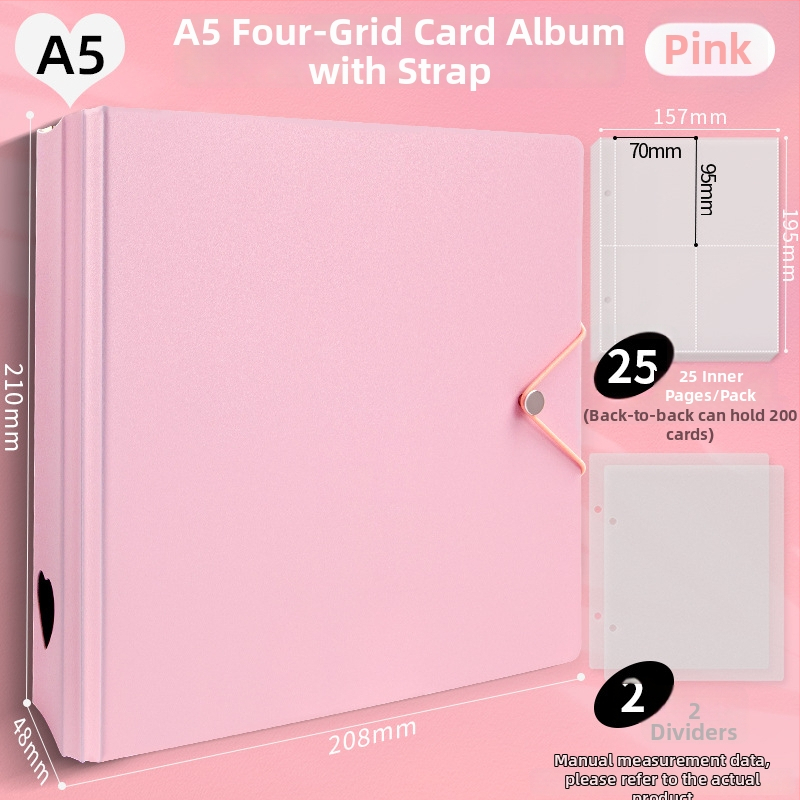 Φωτογραφικό άλμπουμ με αποσπώμενες σελίδες για παιδιά, PP εξώφυλλο, δυνατότητα προσαρμογής λογοτύπου