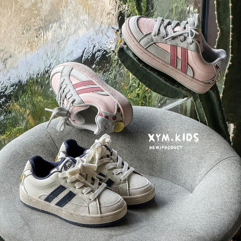 Dječje tenisice s Velcro, niskim krojem, lagane, gumeni potplat, korejski stil