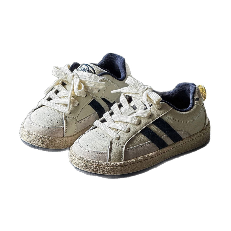 Dječje tenisice s Velcro, niskim krojem, lagane, gumeni potplat, korejski stil