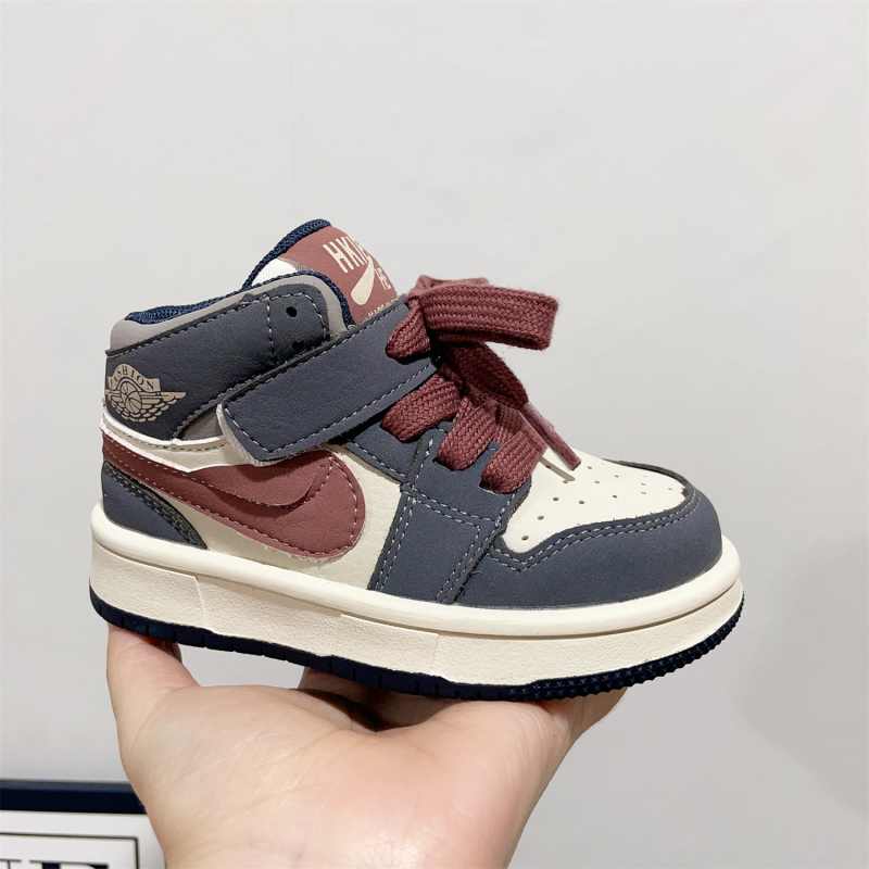 Pantofi sport copii unisex cu Velcro, talpă din cauciuc, talpă joasă, model dungat, anti-derapare