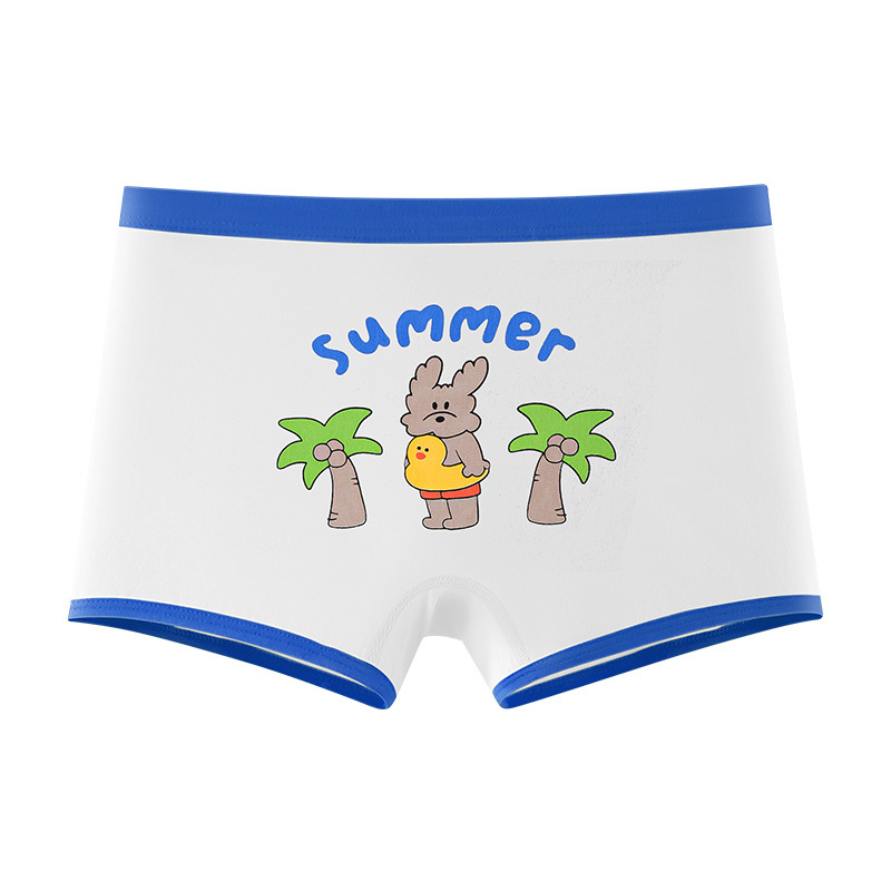 Dječje pamučne gaćice za dječake, 95% pamuk / 5% elastan, 100% pamuk u području prepona, Kategorija A, za djecu 3–8 godina, Ljeto 2025