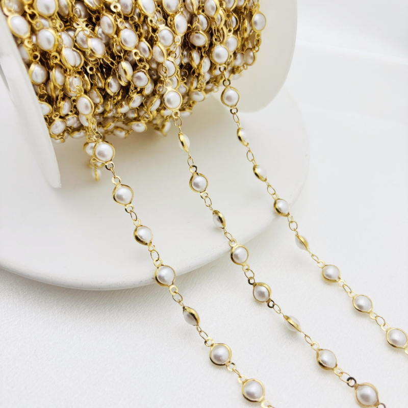 Spona do vlasov s perlou a retiazkou, ručne vyrobená, meď, elektroplátovanie, vintage prívesok pre pódiové vystúpenia a svadobné fotenie