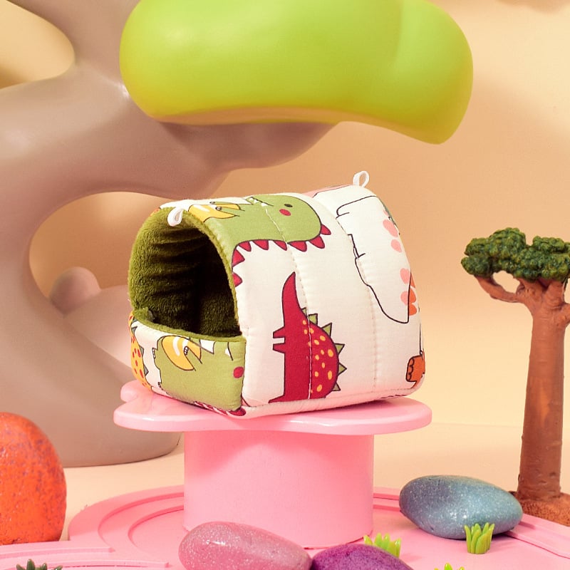 Καταφύγιο για χάμστερ από βαμβάκι, κατοικία σε σχήμα σπιτιού, για ανάπαυση και απόκρυψη, εσωτερική χρήση