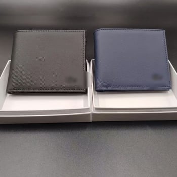 Portofel bărbătesc din PU, model animal, stil urban minimalist, căptușeală PU, Primăvara 2023