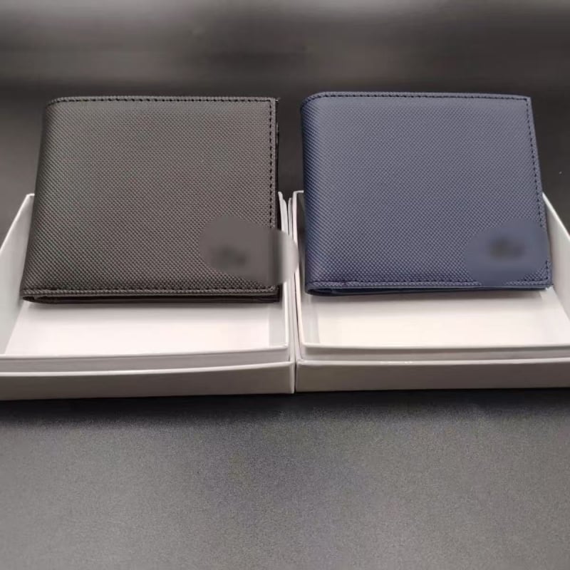 Portofel bărbătesc din PU, model animal, stil urban minimalist, căptușeală PU, Primăvara 2023