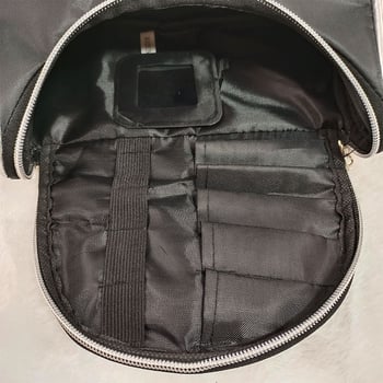Torba za toaletne potrepštine i kozmetiku za njegu kože - Poliester, jednobojni uzorak, antibakterijska podstava, unisex, kućno skladištenje