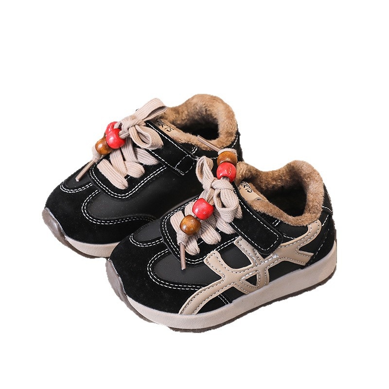 Unisex dječje kožne tenisice u stilu dad shoes, gornji dio od sintetičke kože, EVA potplat, prozračan i protuklizni, za zimu, proljeće i jesen