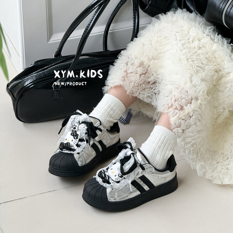 Dječje casual tenisice - gornji dio PU, Velcro kopča, gumenom potplatu, korejski stil, ulošak od umjetne dlake