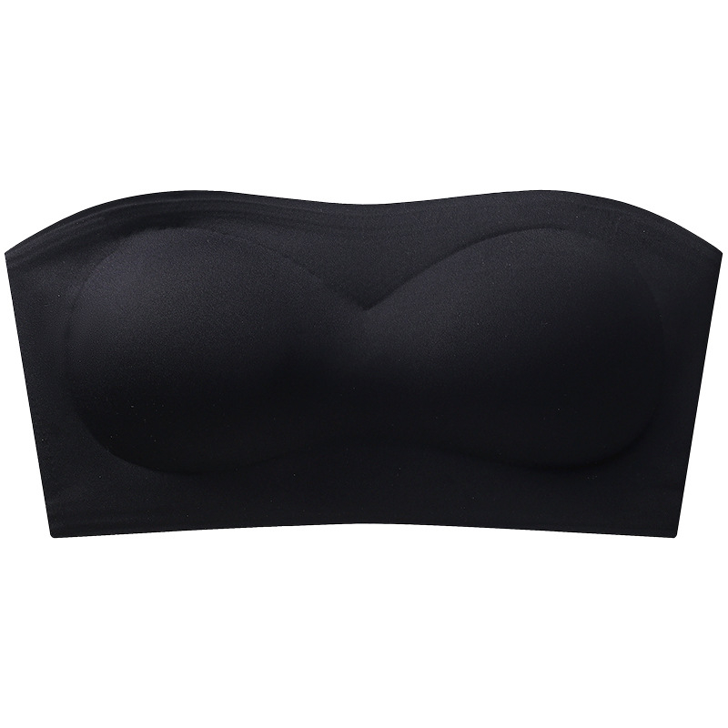 Nylon bez naramenica tube top za prsa – protuklizni, bez šavova, bez leđa