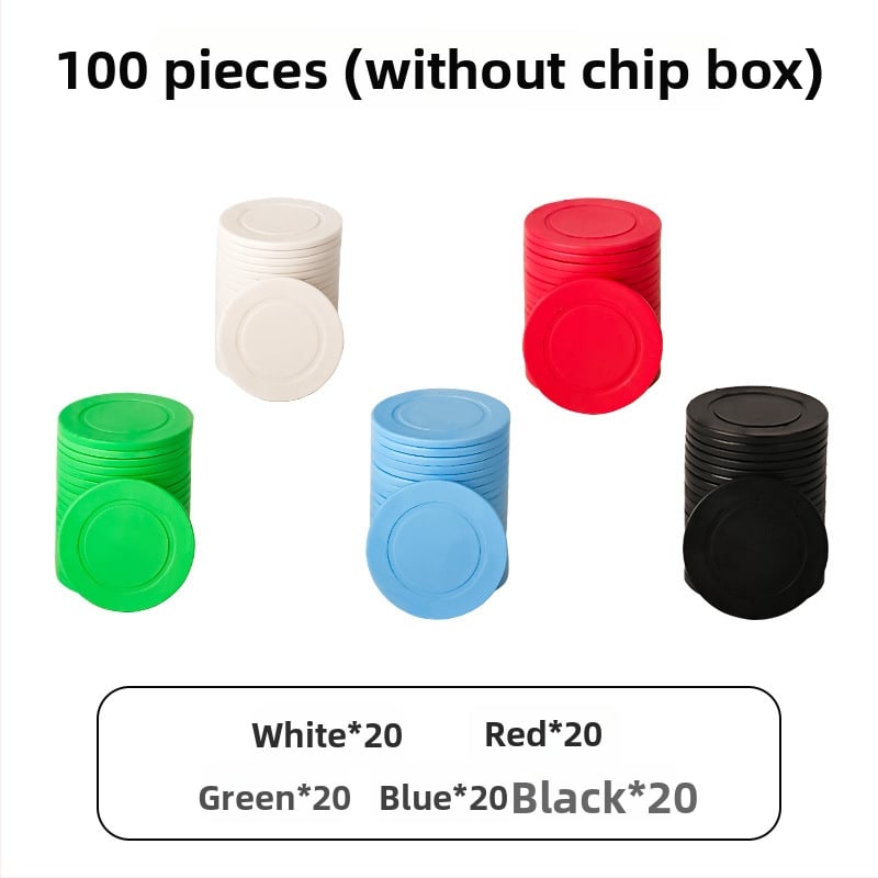 Chip pentru Mahjong și sălile de jocuri - Chipuri Texas Hold'em poker, plastic PS, brand Bairuo, cod 222, origine Ningbo, Zhejiang