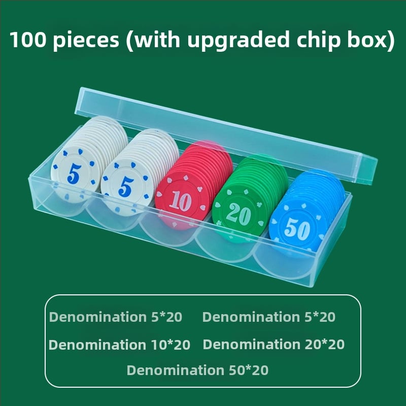 Chip pentru Mahjong și sălile de jocuri - Chipuri Texas Hold'em poker, plastic PS, brand Bairuo, cod 222, origine Ningbo, Zhejiang