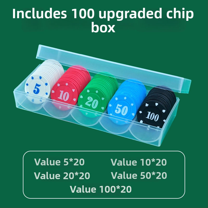 Chip pentru Mahjong și sălile de jocuri - Chipuri Texas Hold'em poker, plastic PS, brand Bairuo, cod 222, origine Ningbo, Zhejiang