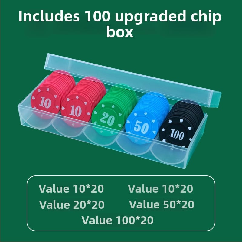 Chip pentru Mahjong și sălile de jocuri - Chipuri Texas Hold'em poker, plastic PS, brand Bairuo, cod 222, origine Ningbo, Zhejiang