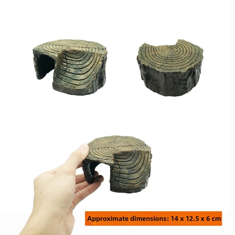 Platforma na slnenie želvy s plávajúcim ostrovom – živica, dekoratívny kameň pre akvárium, suchá krajina, zlepšenie priestorového vnímania