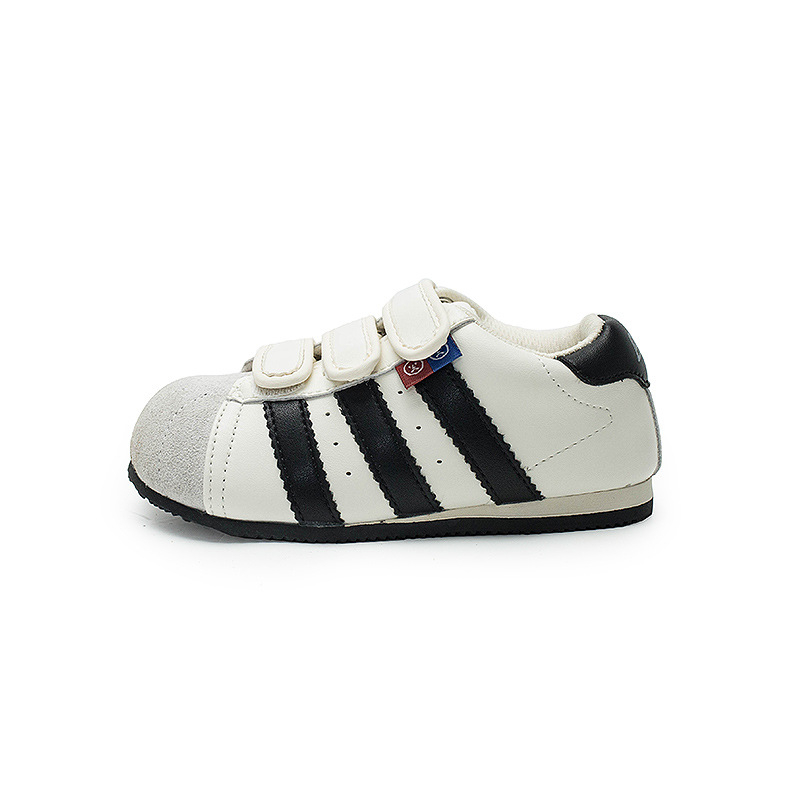 Dječje crne tenisice u retro stilu, s velikim prednjim dijelom, ravna potplat, casual sportska obuća, jesen 2025 model, mekana potplata, unisex