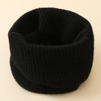 Кашмирен шал за врата с връзка - унисекс, Warp Knit, Plain Weave