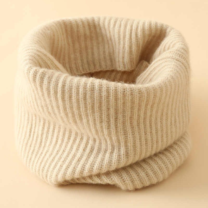 Кашмирен шал за врата с връзка - унисекс, Warp Knit, Plain Weave