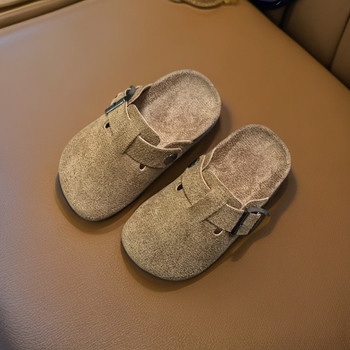 Nova dječja obuća u Birkenstock stilu, s debelom potplatom i zatvorenim prstom, za vanjsku i unutarnju upotrebu, jednostavno za obuvanje