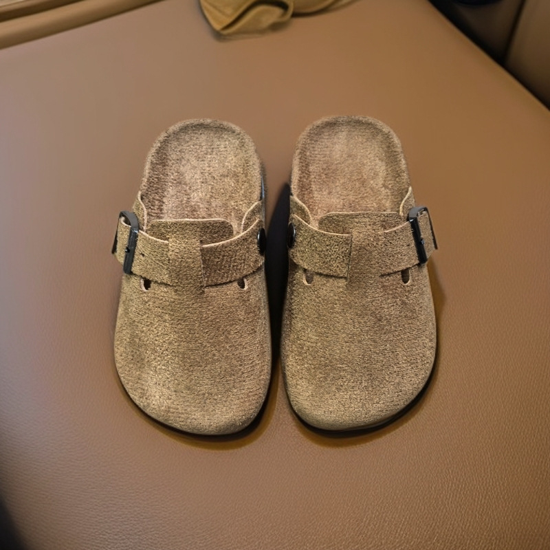 Nova dječja obuća u Birkenstock stilu, s debelom potplatom i zatvorenim prstom, za vanjsku i unutarnju upotrebu, jednostavno za obuvanje