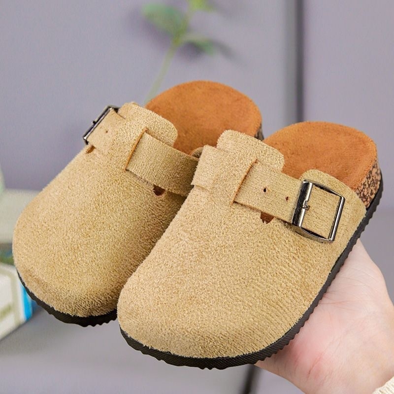 Nova dječja obuća u Birkenstock stilu, s debelom potplatom i zatvorenim prstom, za vanjsku i unutarnju upotrebu, jednostavno za obuvanje