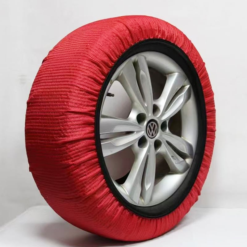 JLX automobilske čarape za gume, anti-slip tekstilni lančići, težina 1 kg, Kompatibilno s automobilom, Parametri guma: kako je prikazano