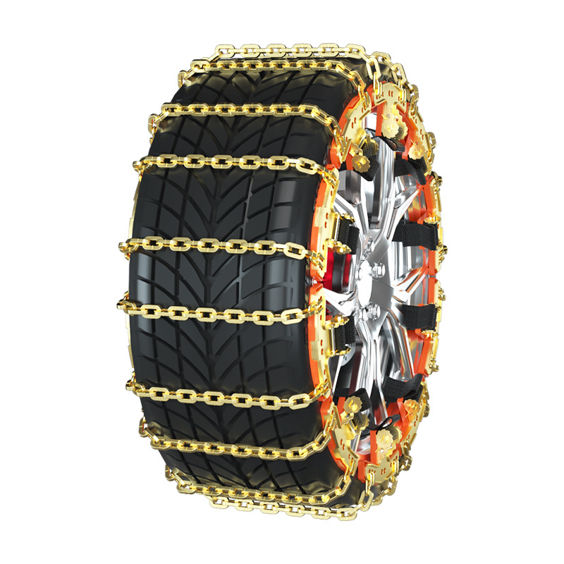 Lanțuri antiderapante pentru anvelope auto, din fier, pentru sedan, off-road, SUV, mașină de afaceri și camion, utilizare de iarnă