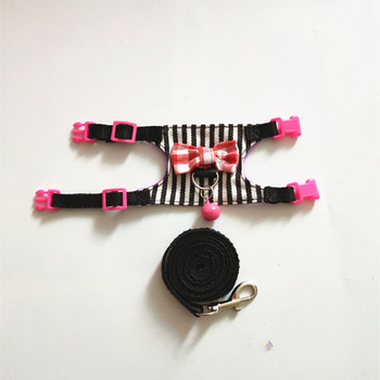 Kisállat mell-hám pórázzal – Denim, Totoro-kompatibilis