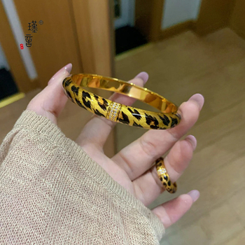 Βραχιόλι από χαλκό, ηλεκτροπλακίωση, βίντεντζ στυλ, λογοτεχνικό ρετρό, μάρκα Jinyan