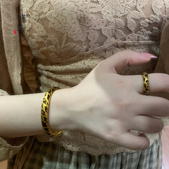 Βραχιόλι από χαλκό, ηλεκτροπλακίωση, βίντεντζ στυλ, λογοτεχνικό ρετρό, μάρκα Jinyan