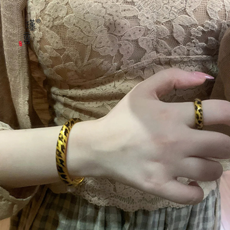 Βραχιόλι από χαλκό, ηλεκτροπλακίωση, βίντεντζ στυλ, λογοτεχνικό ρετρό, μάρκα Jinyan