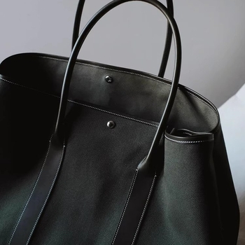 Geantă Tote din pânză pentru femei, capacitate mare, căptușeală PU, închidere magnetică, buzunar interior cu fermoar