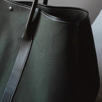 Geantă Tote din pânză pentru femei, capacitate mare, căptușeală PU, închidere magnetică, buzunar interior cu fermoar