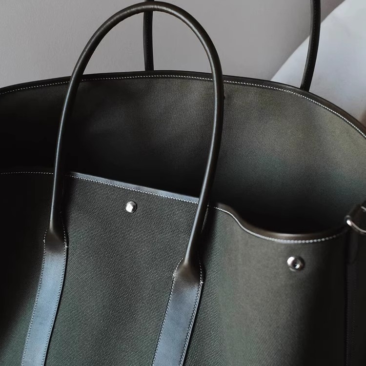 Geantă Tote din pânză pentru femei, capacitate mare, căptușeală PU, închidere magnetică, buzunar interior cu fermoar