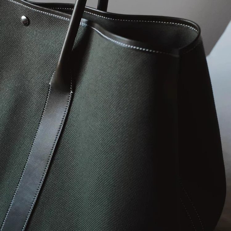 Geantă Tote din pânză pentru femei, capacitate mare, căptușeală PU, închidere magnetică, buzunar interior cu fermoar