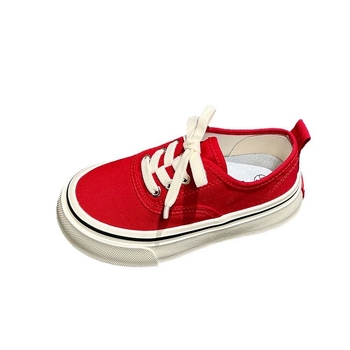 Adidași pentru copii din canvas, Slip-On, în stil coreean, talpă din cauciuc, de tip low-top, unisex, respirabili