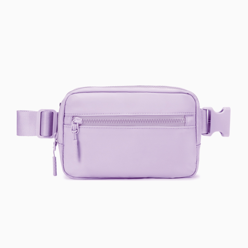 Geantă de talie unisex pentru sporturi în aer liber - impermeabilă din poliester, ultra ușoară, extensibilă, căptușire din poliester