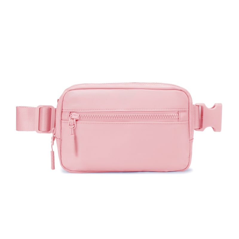 Geantă de talie unisex pentru sporturi în aer liber - impermeabilă din poliester, ultra ușoară, extensibilă, căptușire din poliester