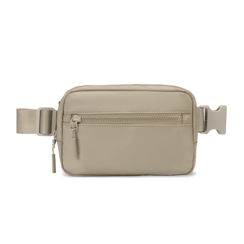 Geantă de talie unisex pentru sporturi în aer liber - impermeabilă din poliester, ultra ușoară, extensibilă, căptușire din poliester