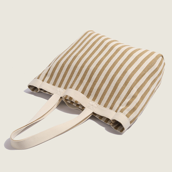 Platnena tote torba za poslovnu upotrebu | materijal: platno, stil: poslovni, oblik: uspravni kvadrat, zatvaranje: zatvarač, podstava: sintetička koža
