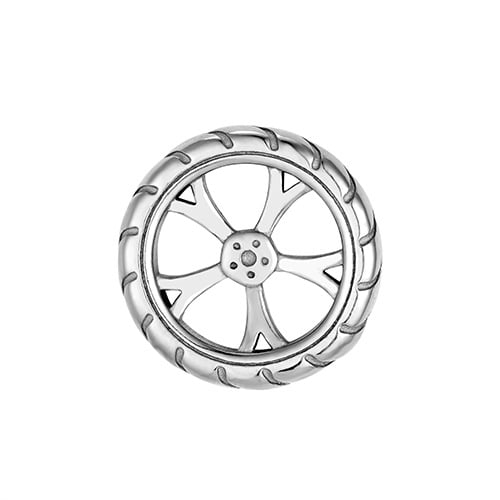 Колие от титановата стомана в стил Ins със геометрична висулка 38778, електроплатиране, лято 2024