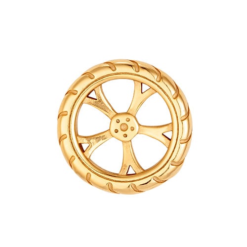 Колие от титановата стомана в стил Ins със геометрична висулка 38778, електроплатиране, лято 2024