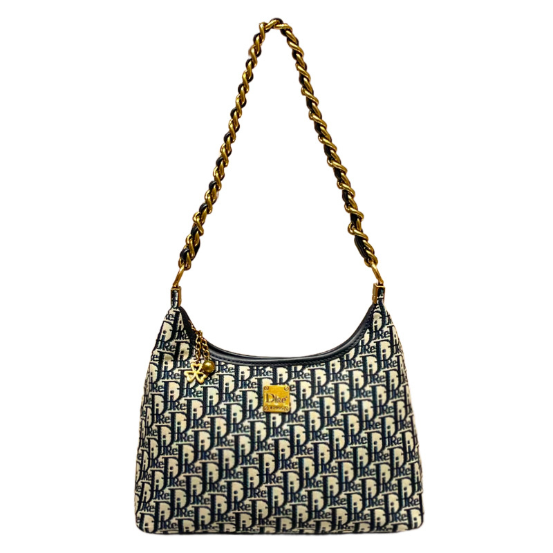 Šivana platnena ženska crossbody torba, 2025 ljeto, podstava od najlona, zatvaranje zatvaračem, skriveni džep