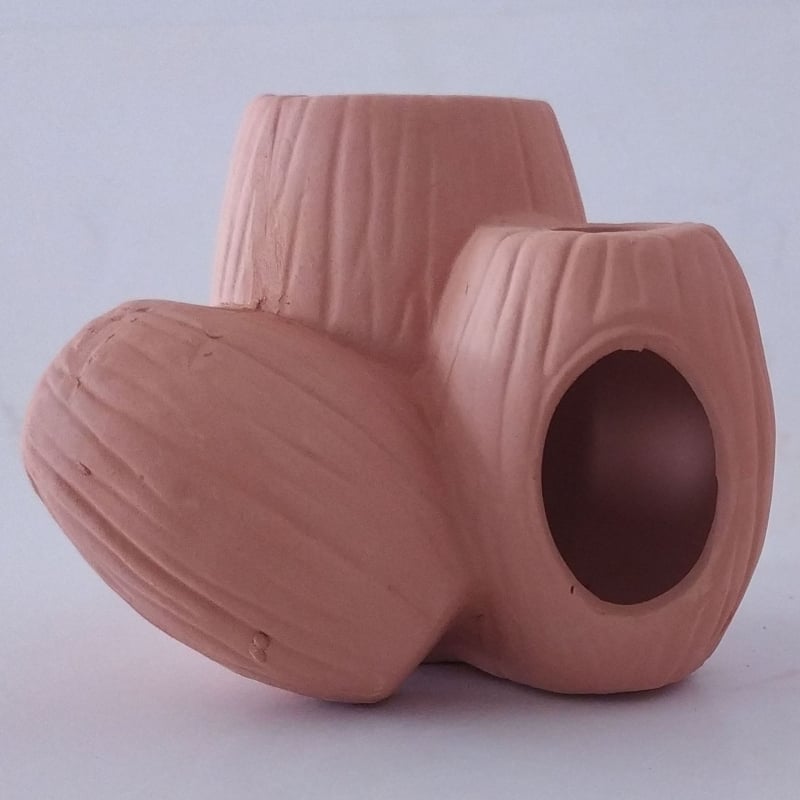 Διακοσμητικό ενυδρείου από συνθετική ρητίνη: κρυψώνα με σπήλαιο ωοτοκίας για γαρίδες και μικρά ψάρια, βελτιώνει το οικολογικό περιβάλλον