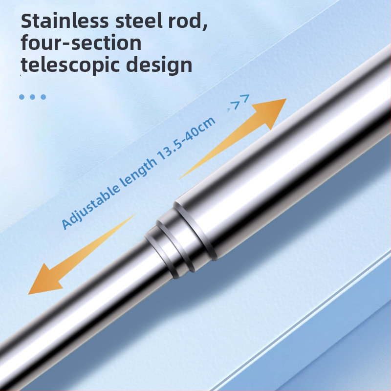 Teleskopická sieť do akvária z nehrdzavejúcej ocele, s hustou sieťou, vhodná pre ryby a korytnačky