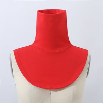 Unisex lažni ovratnik, pamuk, širina 33 cm, jednobojni uzorak, podstava od pamuka