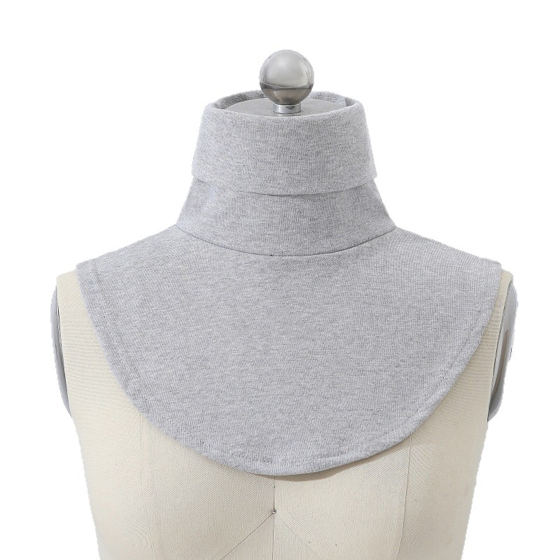 Unisex lažni ovratnik, pamuk, širina 33 cm, jednobojni uzorak, podstava od pamuka