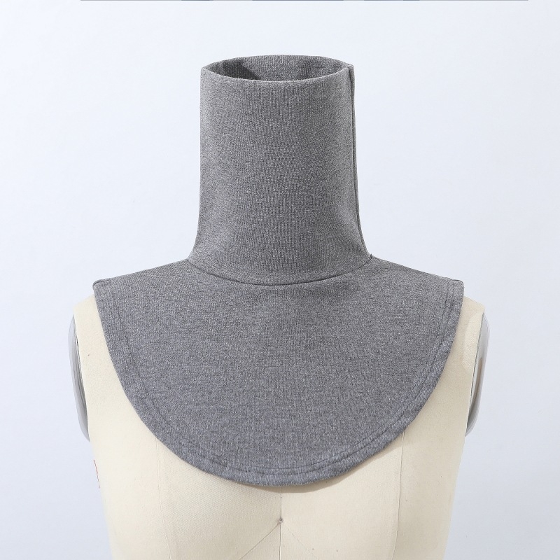 Unisex lažni ovratnik, pamuk, širina 33 cm, jednobojni uzorak, podstava od pamuka